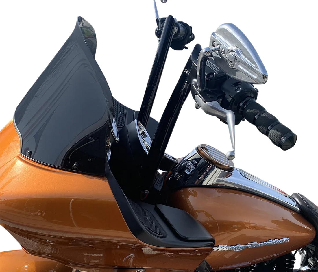Fat Baggers Inc. Handlebar - Pointed Top - 14" - Black 806014-B - Back View