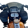Load image into Gallery viewer, Fat Baggers Inc. Handlebar - Pointed Top - 14" - Black 806014-B - Installation View