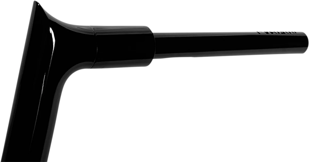 Fat Baggers Inc. Handlebar - Pointed Top - 14" - Black 807014-B - Side View