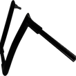 Load image into Gallery viewer, Fat Baggers Inc. Handlebar - Pointed Top - 14" - Black 807014-B - Back View