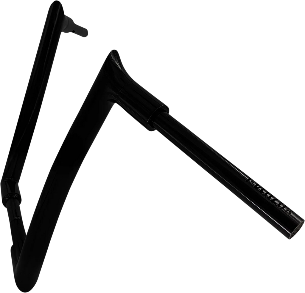 Fat Baggers Inc. Handlebar - Pointed Top - 14" - Black 807014-B - Back View