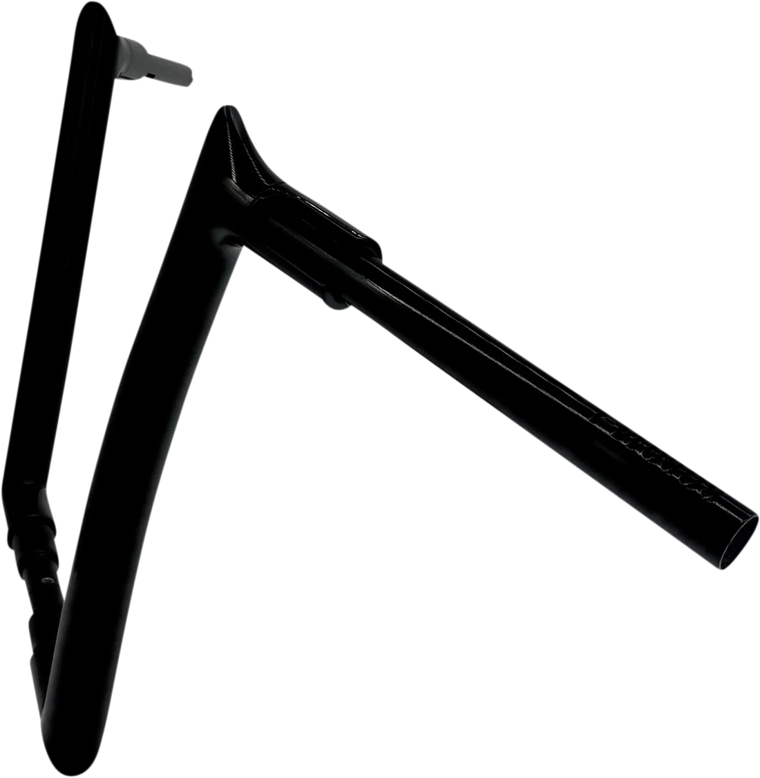 Fat Baggers Inc. Handlebar - Pointed Top - 14" - Black 808014-B - Side View