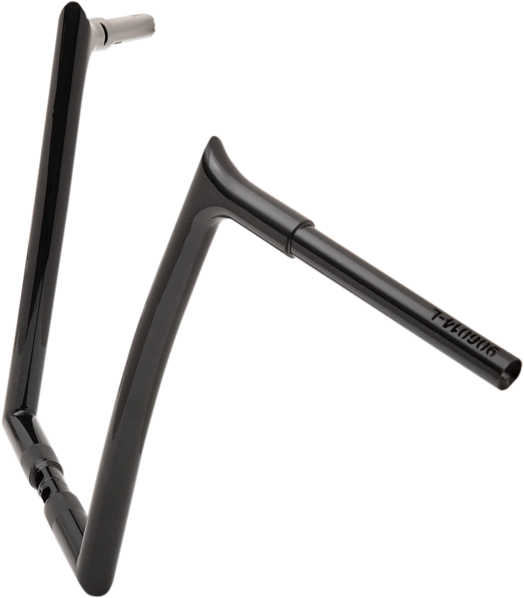Fat Baggers Inc. Handlebar - Pointed Top - 14" - Black 906014-B - Back View