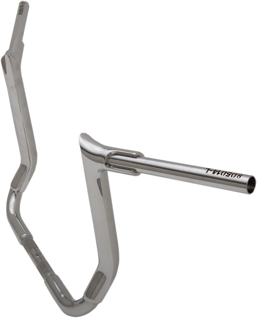 Fat Baggers Inc. Handlebar - Pointed Top - 14" - Chrome 805014 - Back View