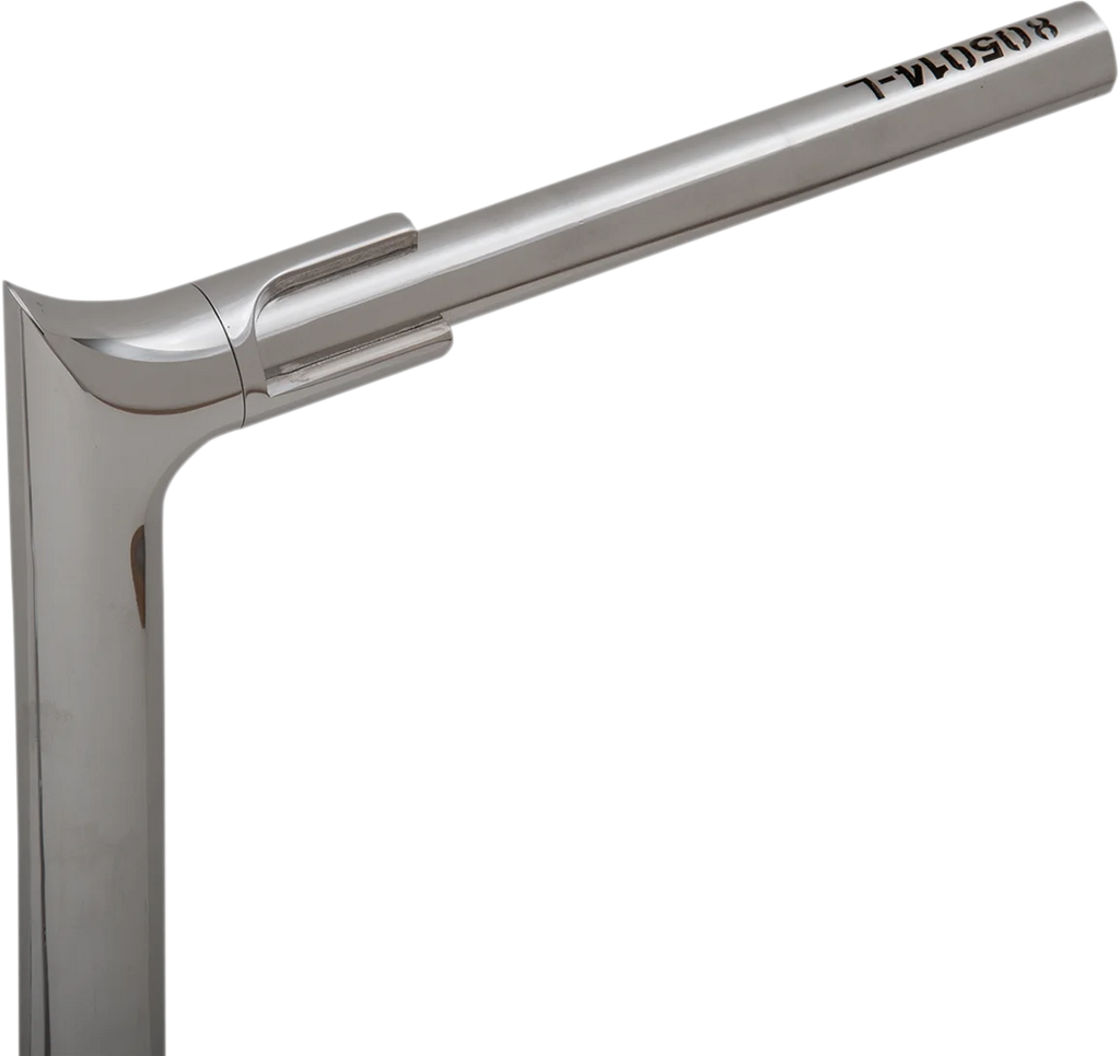 Fat Baggers Inc. Handlebar - Pointed Top - 14" - Chrome 805014 - Installation View