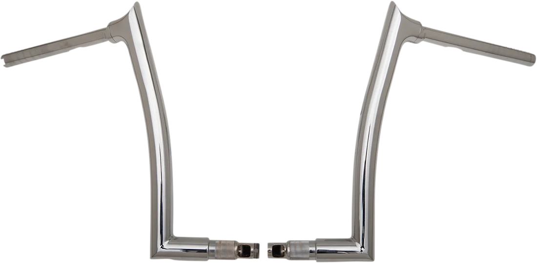 Fat Baggers Inc. Handlebar - Pointed Top - 14" - Chrome 806014 - Side View