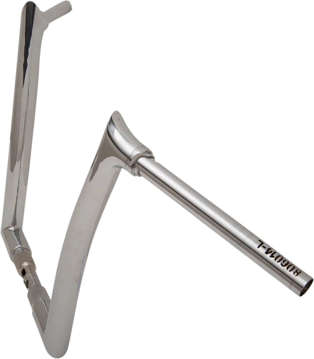 Fat Baggers Inc. Handlebar - Pointed Top - 14" - Chrome 806014 - Back View