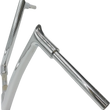 Load image into Gallery viewer, Fat Baggers Inc. Handlebar - Pointed Top - 14" - Chrome 807014 - Side View