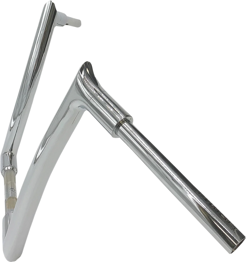 Fat Baggers Inc. Handlebar - Pointed Top - 14" - Chrome 807014 - Side View