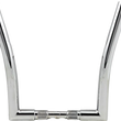 Load image into Gallery viewer, Fat Baggers Inc. Handlebar - Pointed Top - 14" - Chrome 808014 - Back View