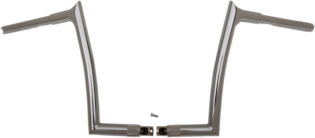 Fat Baggers Inc. Handlebar - Pointed Top - 14" - Chrome 908014 - Side View