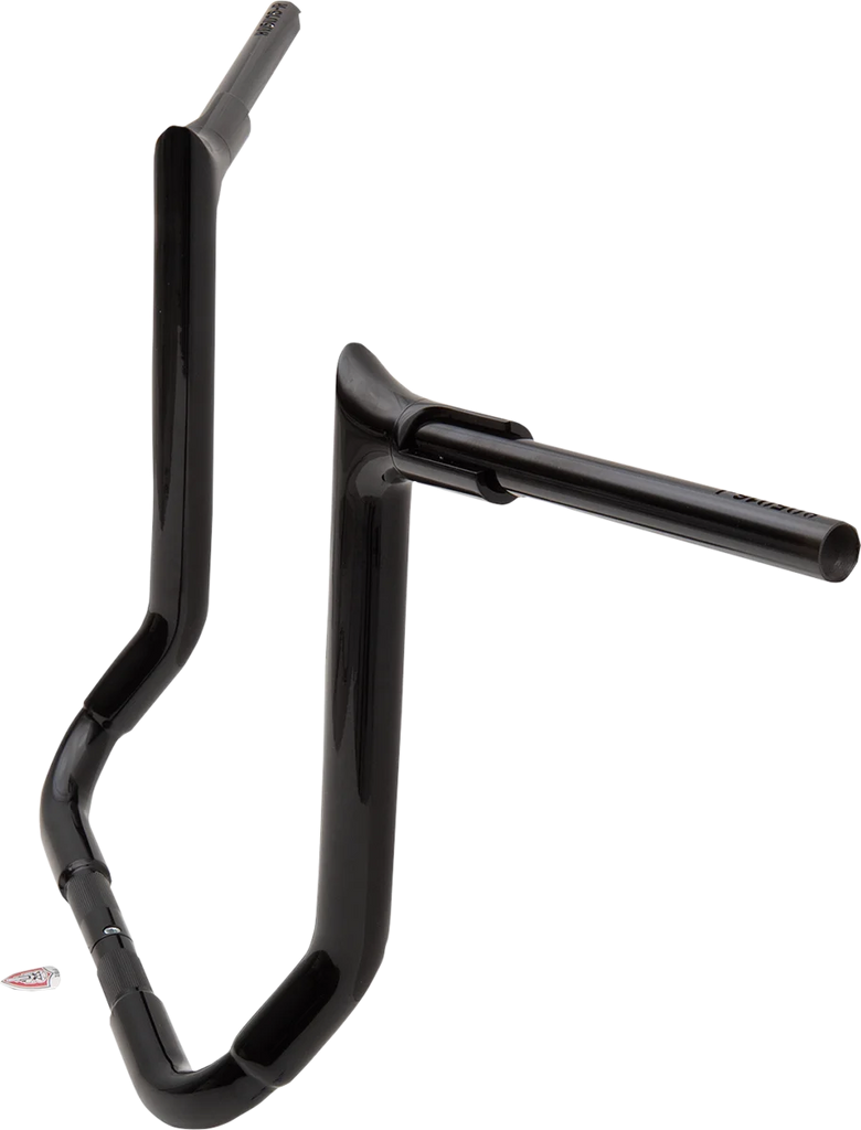 Fat Baggers Inc. Handlebar - Pointed Top - 16" - Black 805016-B - Side View