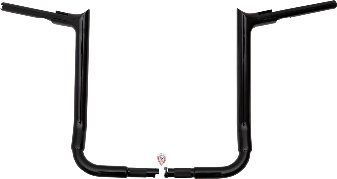 Fat Baggers Inc. Handlebar - Pointed Top - 16" - Black 805016-B - Back View