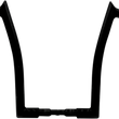 Load image into Gallery viewer, Fat Baggers Inc. Handlebar - Pointed Top - 16" - Black 808016-B - Main Product View
