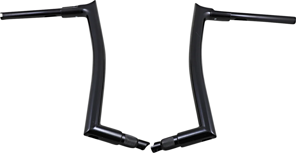 Fat Baggers Inc. Handlebar - Pointed Top - 16" - Black 808016-B - Side View