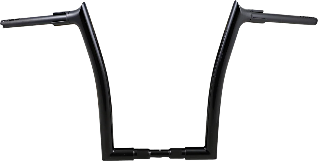 Fat Baggers Inc. Handlebar - Pointed Top - 16" - Black 808016-B - Back View