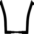 Load image into Gallery viewer, Fat Baggers Inc. Handlebar - Pointed Top - 16" - Black 818016-B - Main Product View