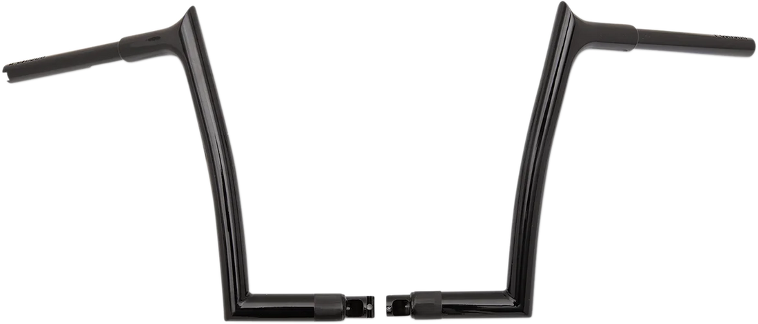 Fat Baggers Inc. Handlebar - Pointed Top - 16" - Black 906016-B - Side View