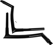 Load image into Gallery viewer, Fat Baggers Inc. Handlebar - Pointed Top - 16" - Black 906016-B - Installation View