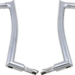 Load image into Gallery viewer, Fat Baggers Inc. Handlebar - Pointed Top - 16" - Chrome 807016 - Side View