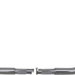 Load image into Gallery viewer, Fat Baggers Inc. Handlebar - Rounded Top - 10" - Chrome 943010 - Side View
