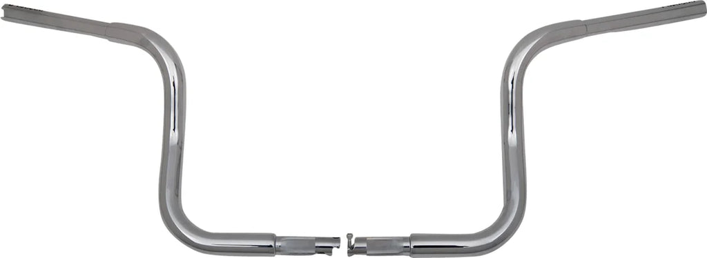 Fat Baggers Inc. Handlebar - Rounded Top - 10" - Chrome 943010 - Side View