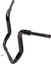 Load image into Gallery viewer, Fat Baggers Inc. Handlebar - Rounded Top - 12" - Black 803012-B - Side View