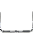 Load image into Gallery viewer, Fat Baggers Inc. Handlebar - Rounded Top - 12" - Chrome 803012 - Main Product View