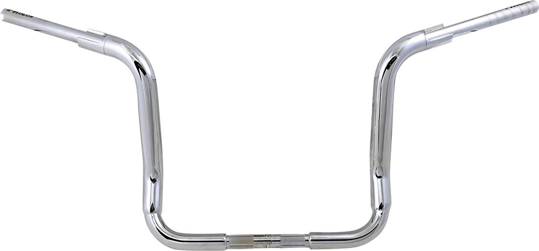 Fat Baggers Inc. Handlebar - Rounded Top - 14" - Chrome 803014 - Side View