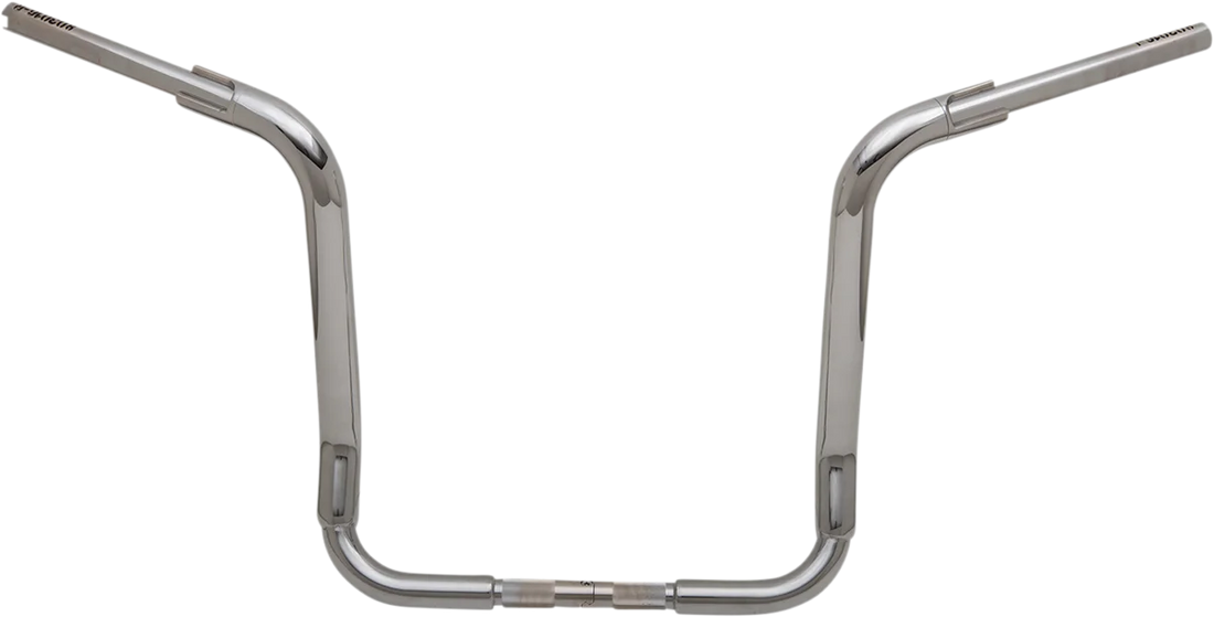Fat Baggers Inc. Handlebar - Rounded Top - 16" - Chrome 803016 - Side View