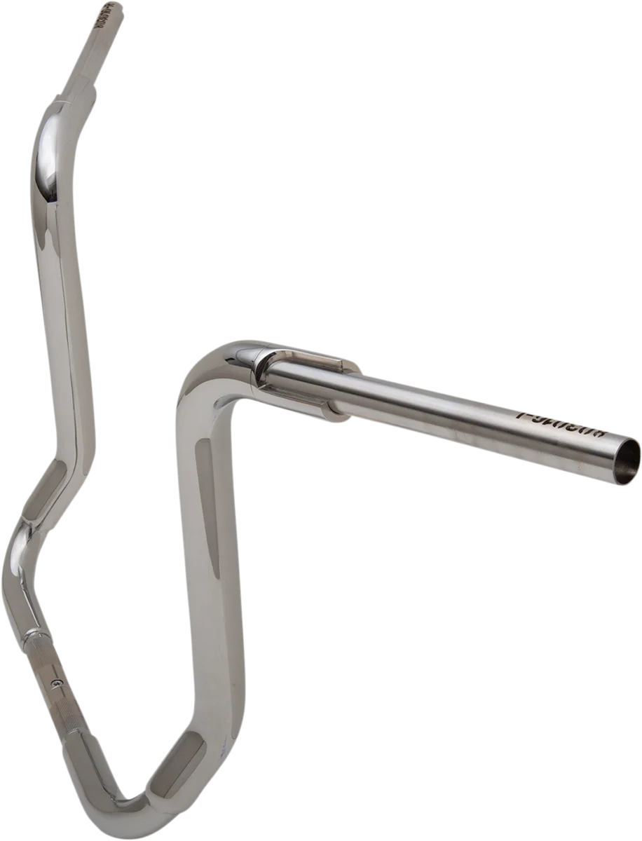 Fat Baggers Inc. Handlebar - Rounded Top - 16" - Chrome 803016 - Back View