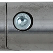 Load image into Gallery viewer, Fat Baggers Inc. Handlebar - Rounded Top - 16" - Chrome 903016 - Back View