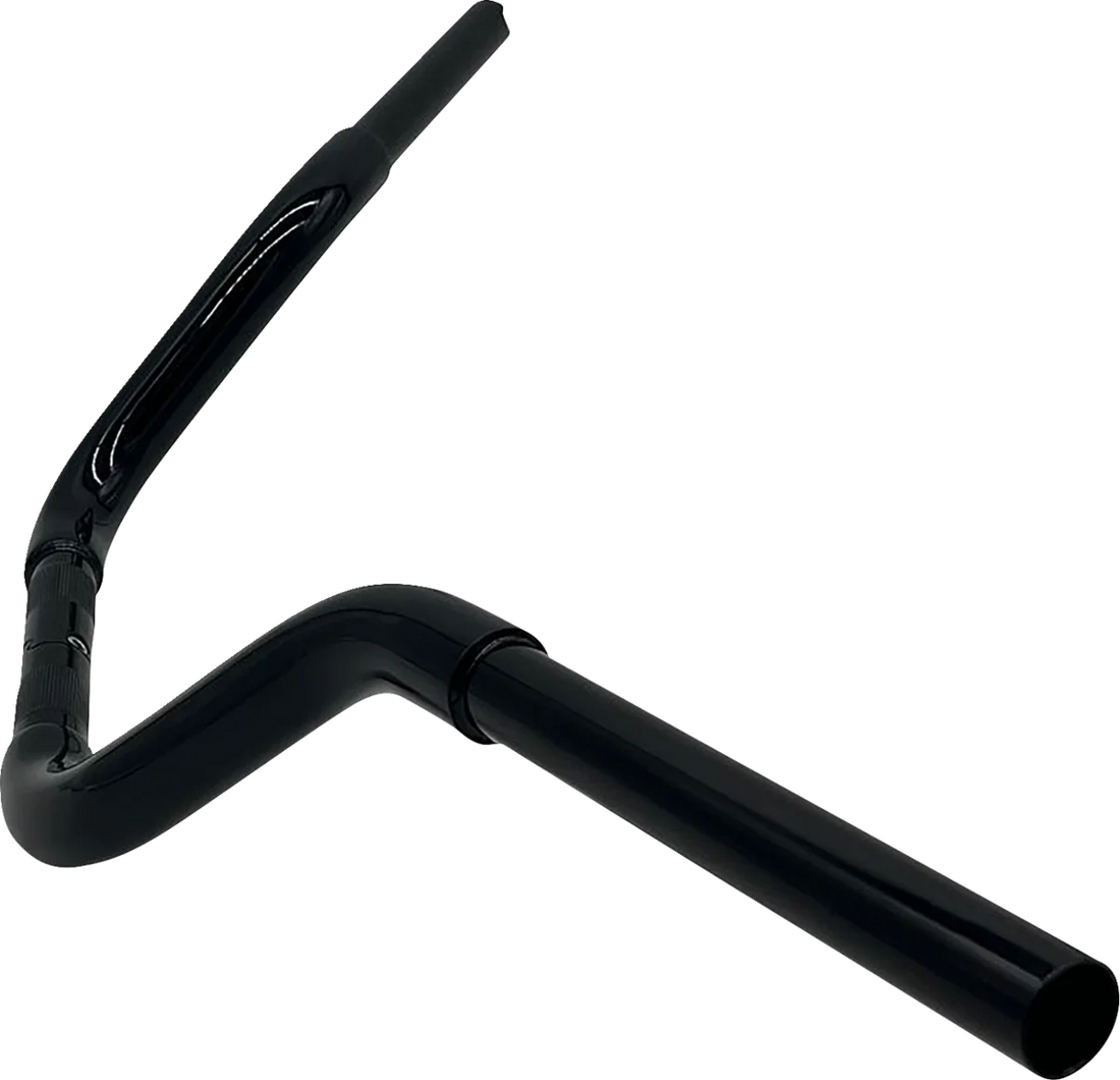 Fat Baggers Inc. Handlebar - Rounded Top - 8" - Black 903008-B - Back View