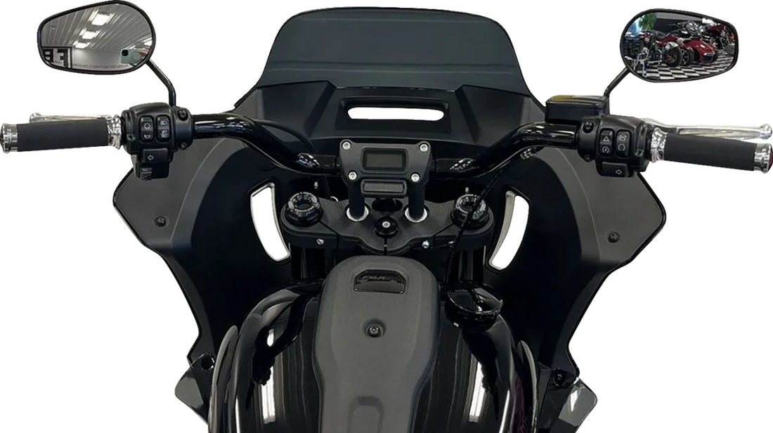 Fat Baggers Inc. Handlebar - Rounded Top - 8" - Black 903008-B - Additional View 5