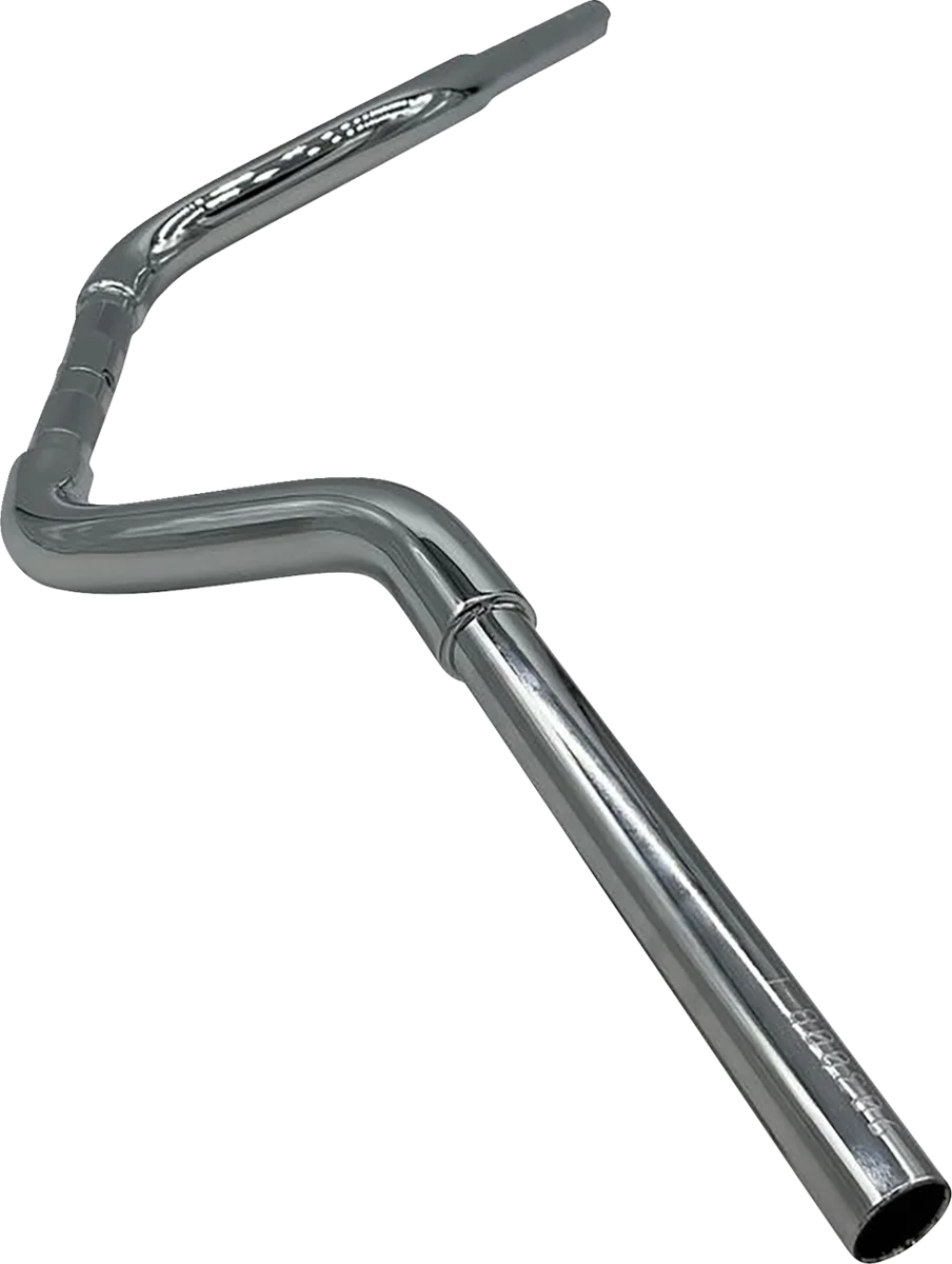 Fat Baggers Inc. Handlebar - Rounded Top - 8" - Chrome 903008 - Side View