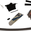 Load image into Gallery viewer, Fat Baggers Inc. Installation Kit - Cable Clutch - 14" - Braided 109114 - Main Product View