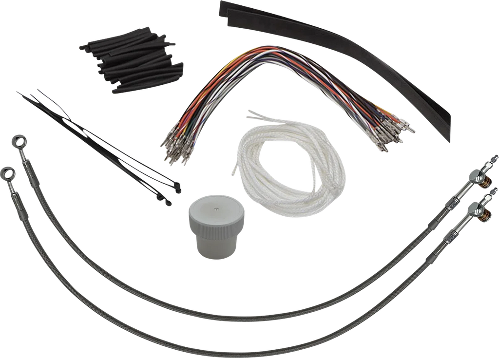 Fat Baggers Inc. Installation Kit - Hydraulic Clutch - 14" - Braided 109714 - Main Product View
