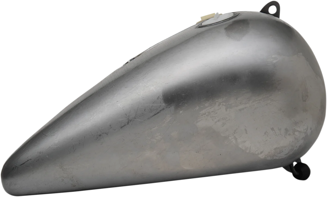 Fat Bob-Style Gas Tank - 5.0 Gallon - Harley Davidson DragSpecialties 011447-BX36 - Side View