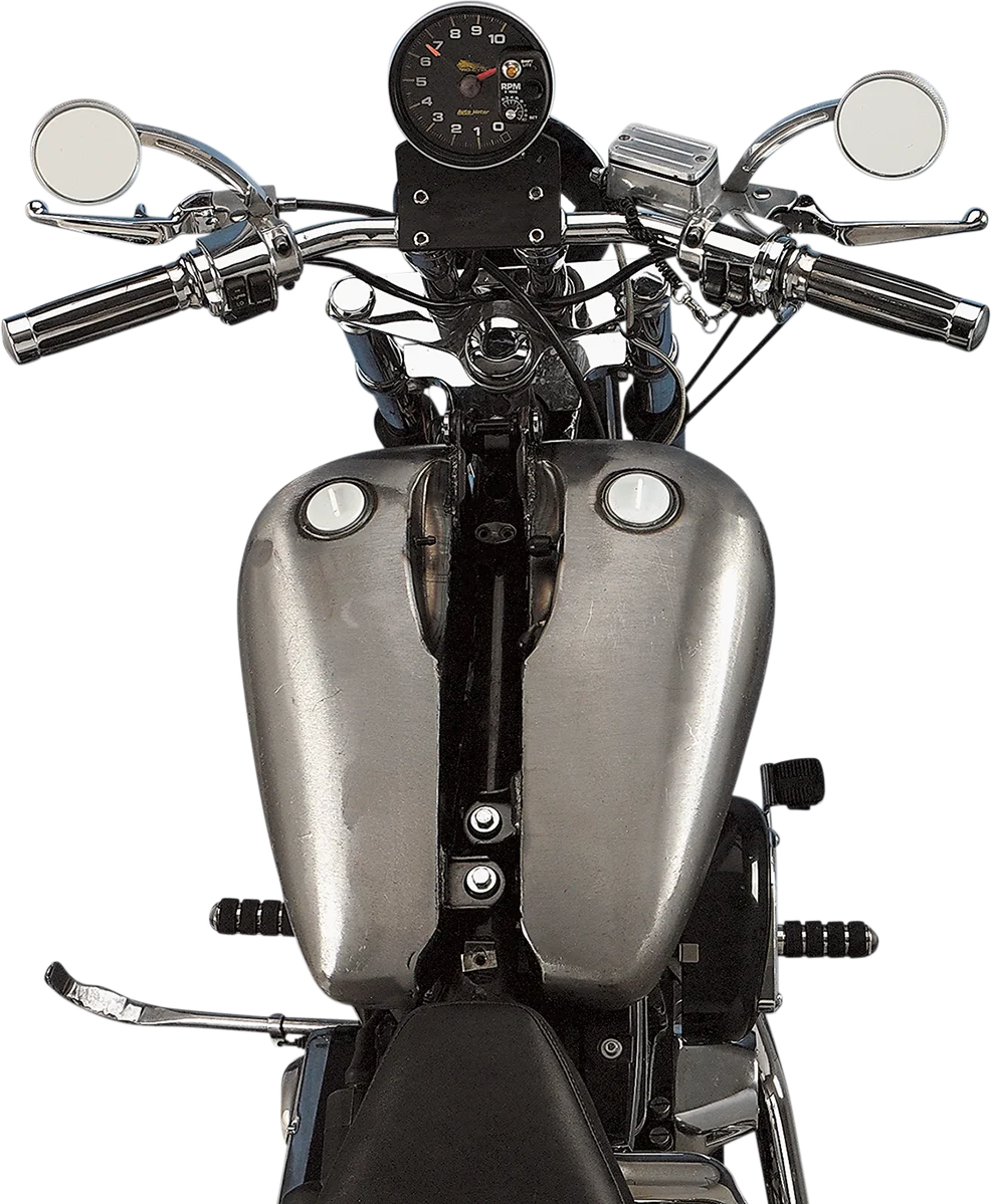 Fat Bob Style Gas Tanks - Flatside - 5 Gallon DragSpecialties 011242-BX36 - Additional View 5