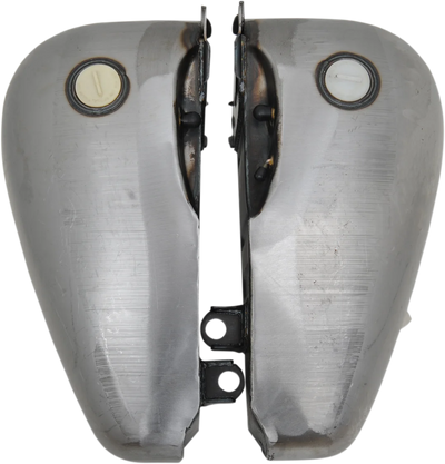 Fat Bob Style Gas Tanks - Flatside - 6 Gallon DragSpecialties 011338-BX37 - Main Product View