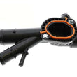Load image into Gallery viewer, Febi Rubber Co Coolant Flange 45889 - Side View