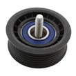 Load image into Gallery viewer, Febi Rubber Co Drive Belt Idler Pulley 49372 - Side View