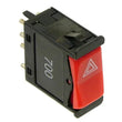 Load image into Gallery viewer, Febi Rubber Co Hazard Flasher Switch 24199 - Side View