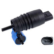 Load image into Gallery viewer, Febi Rubber Co Windshield Washer Pump 26259 - Side View