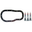 Load image into Gallery viewer, Fel-Pro 03-24 Toyota 4Runner Engine Oil Pan Gasket Set - High-Temperature Rubber-Coated Fiber - Side View
