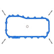 Load image into Gallery viewer, Fel-Pro 07-11 Wrangler Engine Oil Pan Gasket Set - PermaDry Molded Rubber Oil Pan SnapUps Included - Side View