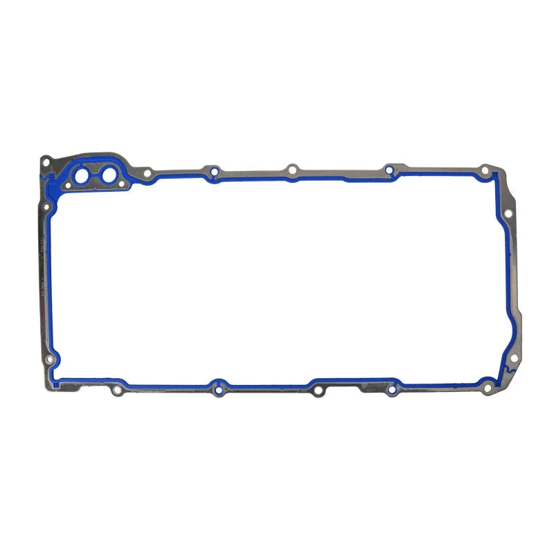 Fel-Pro 09-13 Chevy Silverado 1500/09-13 Corvette Engine Oil Pan Gasket Set - PermaDry Molded Rubber - Side View