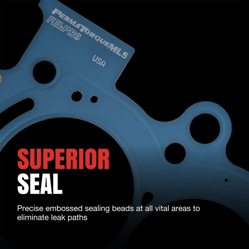 Fel-Pro 09-14 Acura TL/10-14 TSX/08-17 Accord PermaTorque Engine Cylinder Head Gasket - Back View