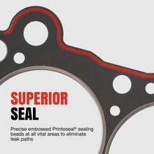 Load image into Gallery viewer, Fel-Pro 1043 Steel core laminate Engine Cylinder Head Gasket - Back View