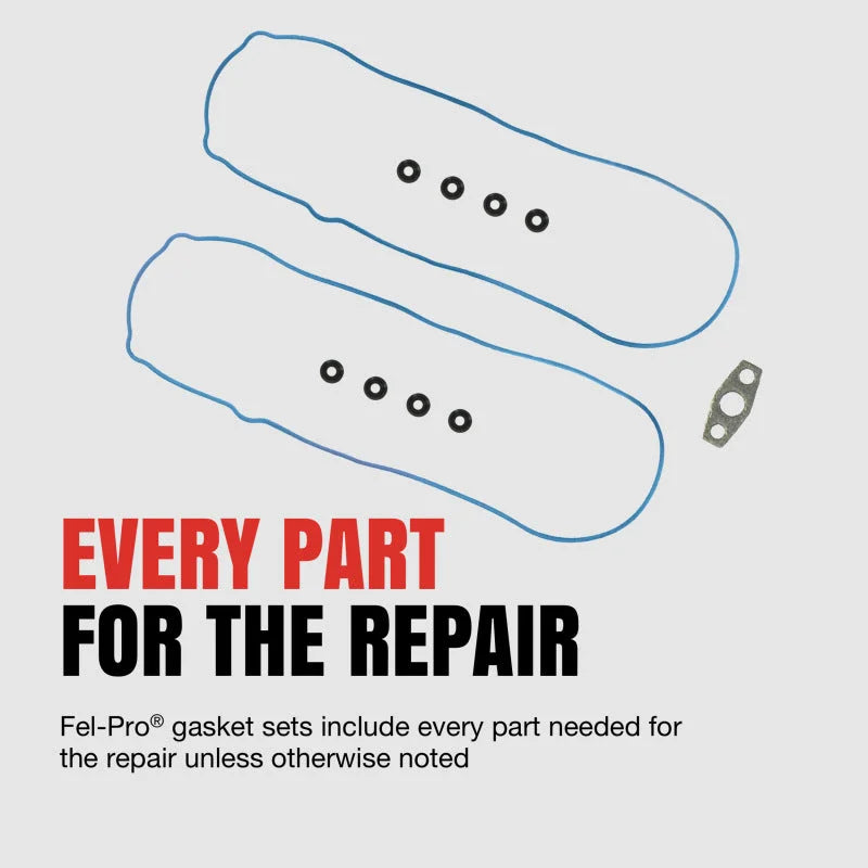 Fel-Pro 11-15 Chevrolet Cruze/13-21 Trax/11-15 Volt Engine Valve Cover Gasket Set - Back View